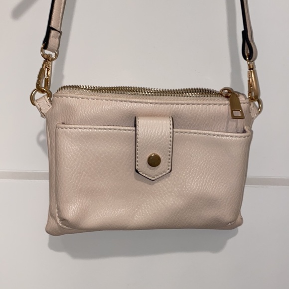 Mini Crossbody Cream Bag - Picture 2 of 5